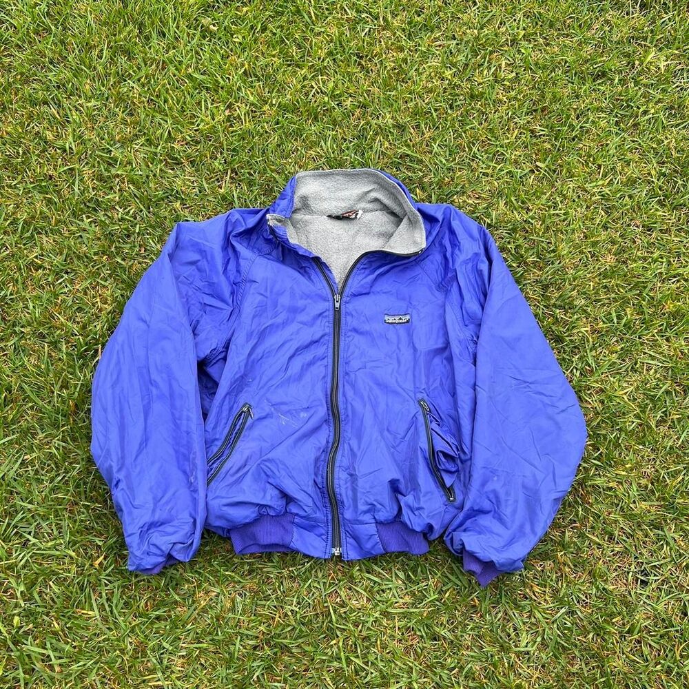 Patagonia Jacket 1980s mens size M purple thick y2k rare